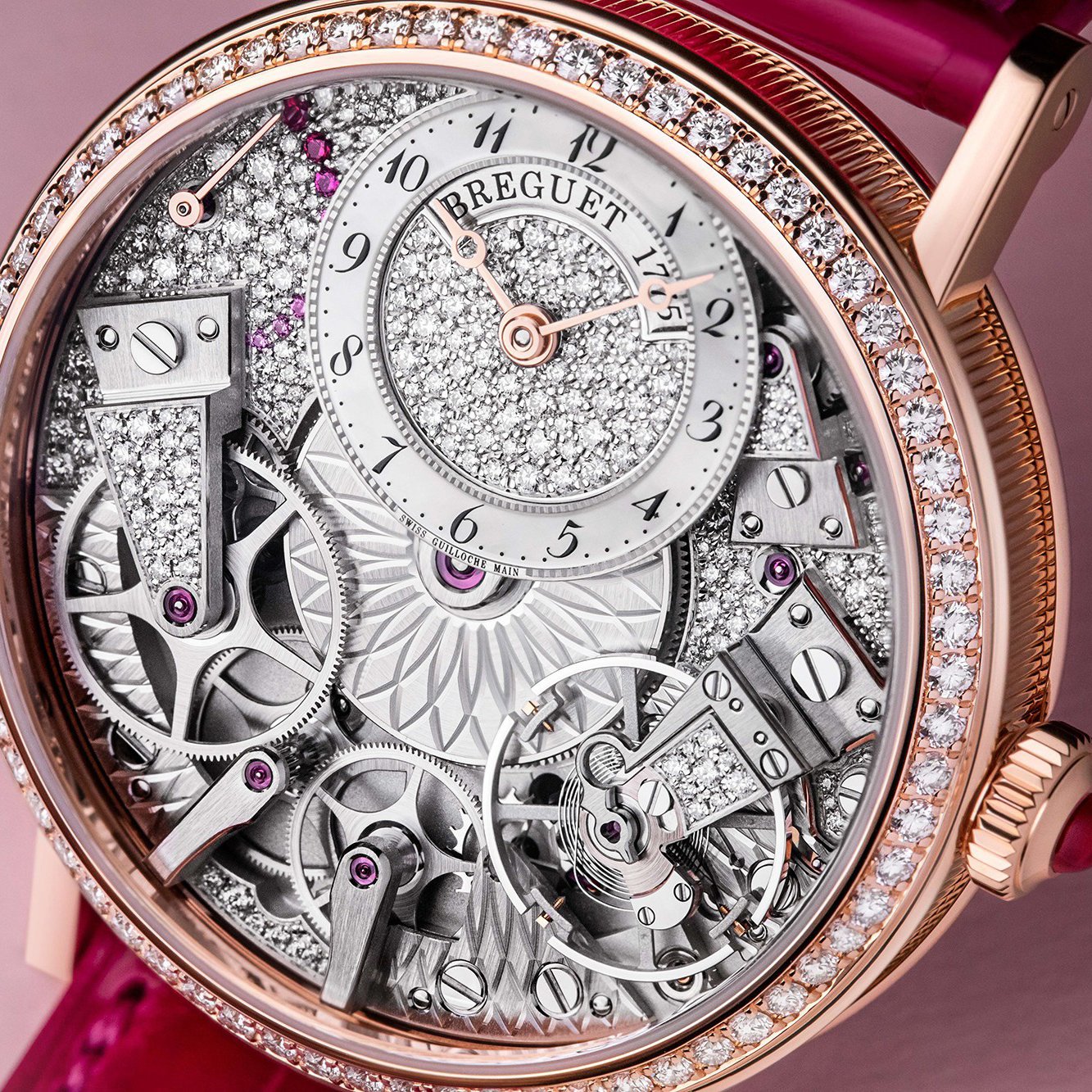 Breguet Tradition 7035BR/D8/9V6/D00D Women Automatic 2