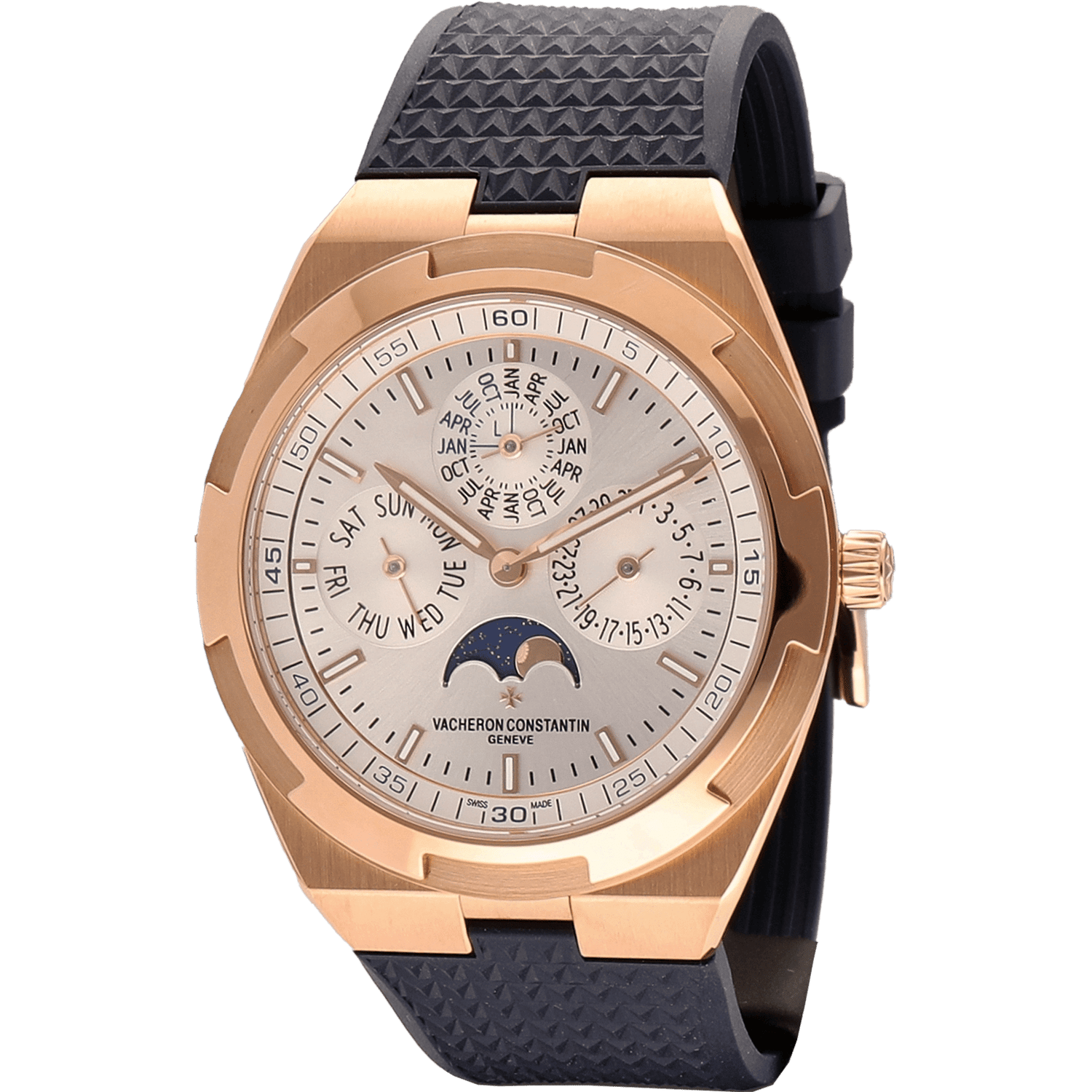 Vacheron Constantin Overseas Perpetual Calendar Ultra-Thin 4300V/000R-B064 Men/Unisex Self-winding 2
