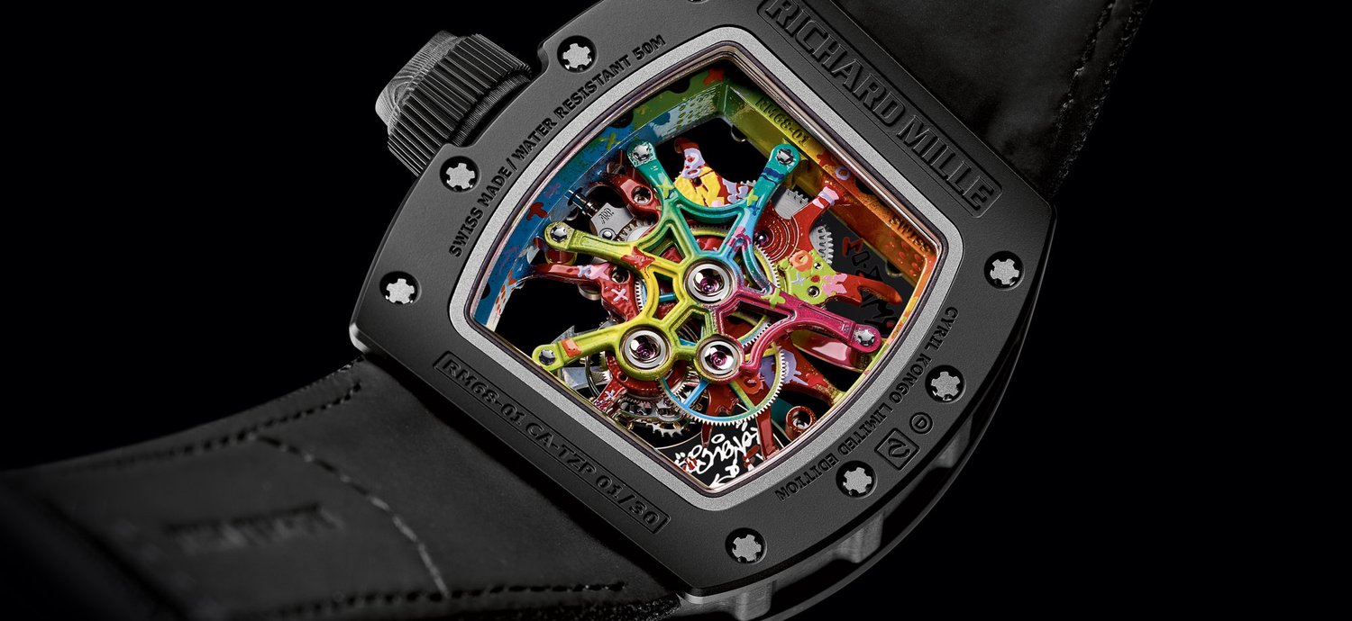 Richard Mille RM68-01 CA-TZP Cyril Kongo Men/Unisex Manual winding Tourbillon 2