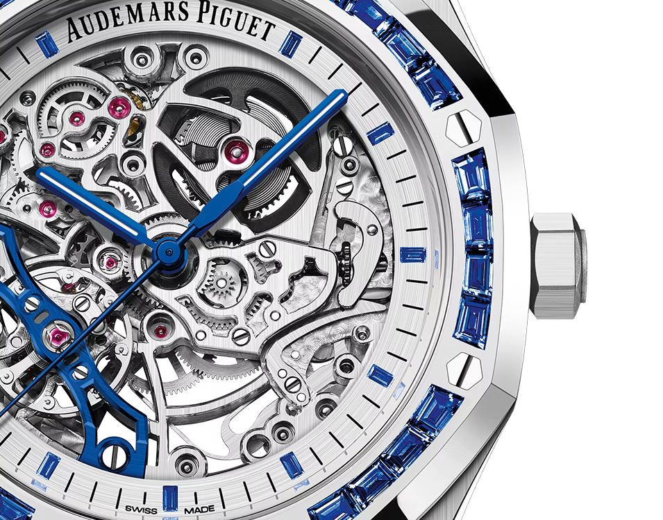 Audemars Piguet Royal Oak Double Balance Wheel Openworked 15412BC.SS.1220BC.02 Men/Unisex Self-winding 2