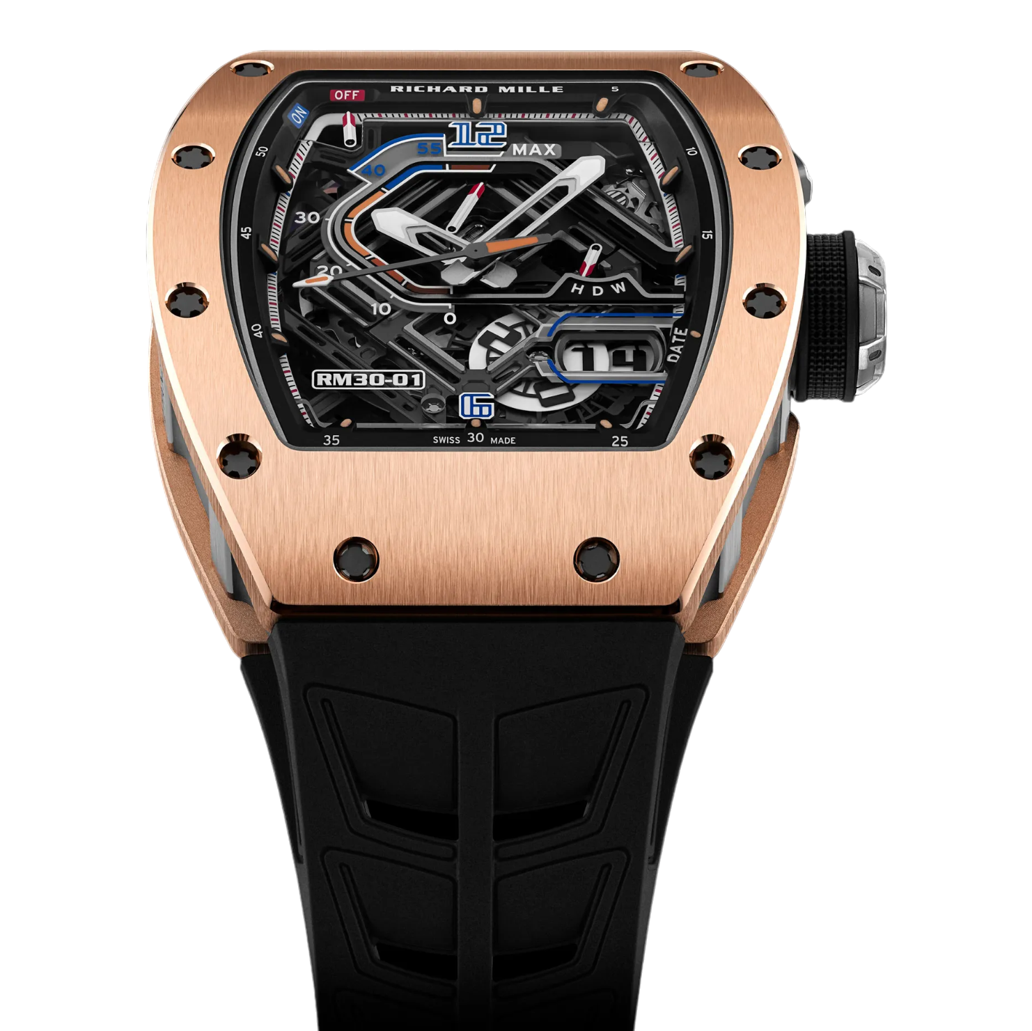 Richard Mille RM30-01 Ti RG Men/Unisex Self-winding 2