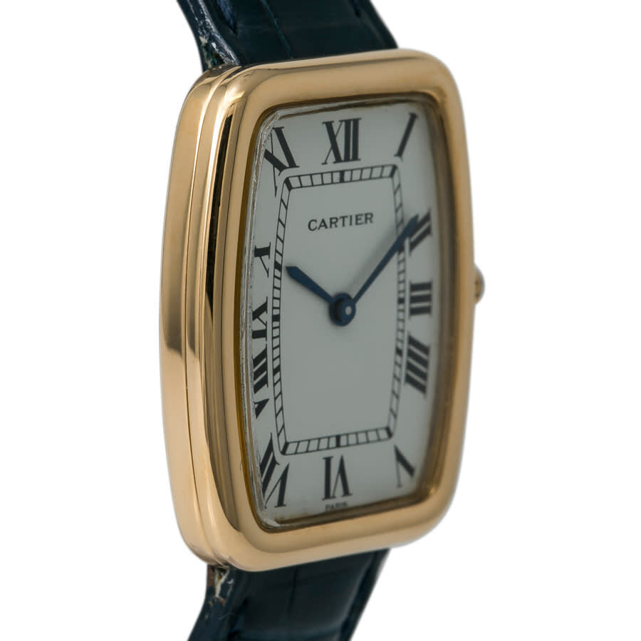 Cartier Faberge Tonneau 7810 Men's Hand Wind 3