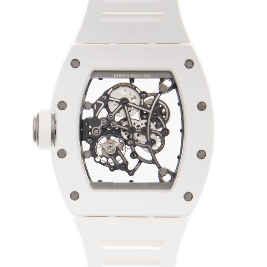 Richard Mille Rm 055 RM055 WHITE Men's Hand Wind 3