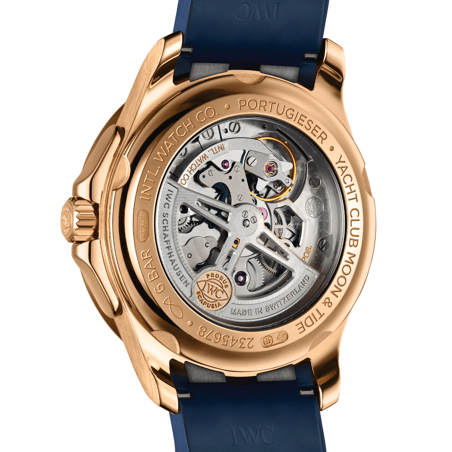 IWC Portugieser Yacht Club Moon & Tide IW344001 Men/Unisex Self-winding 3
