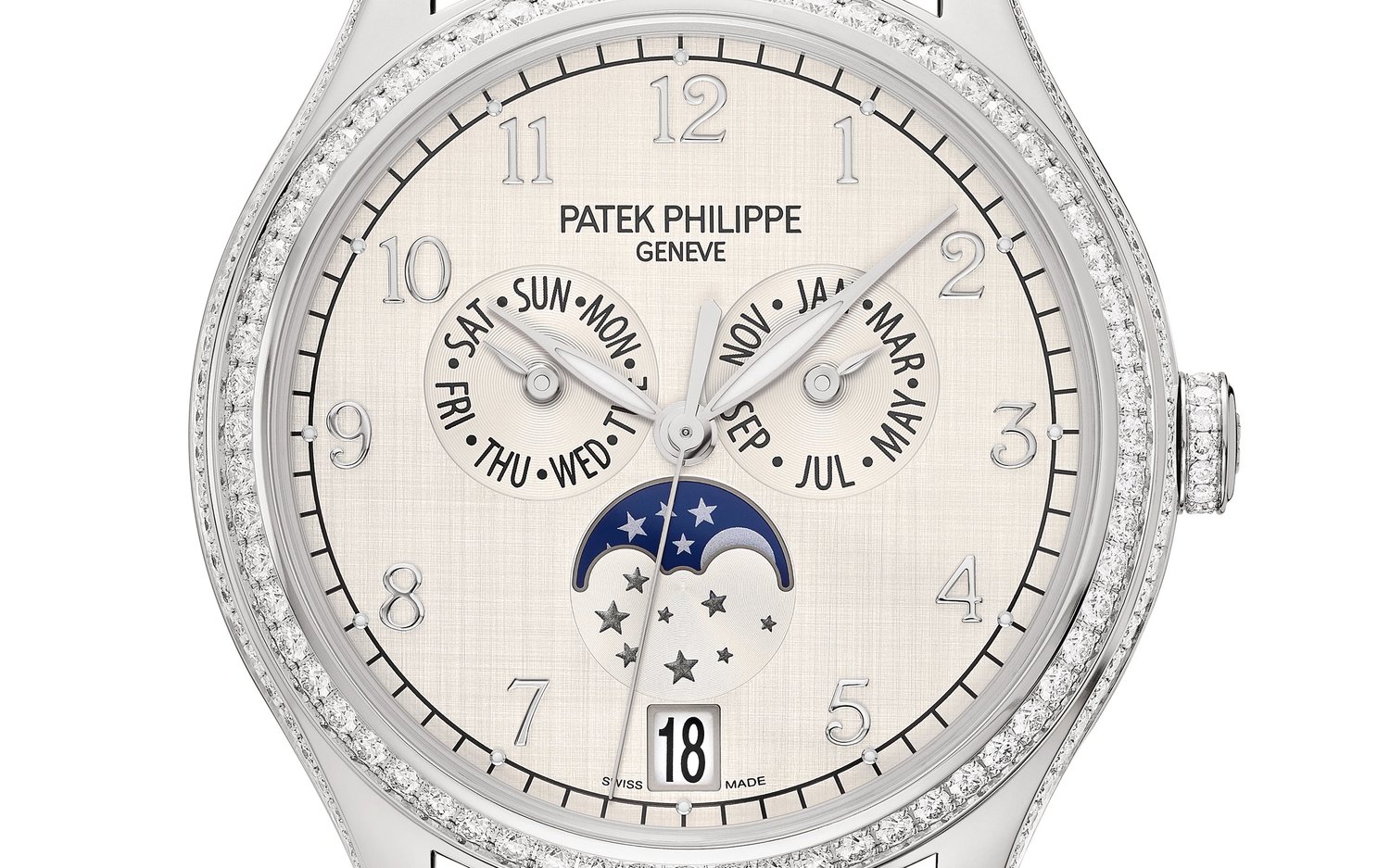 Patek Philippe Complications Annual Calendar Moon Phases 4947G-010 Women Self-winding 3