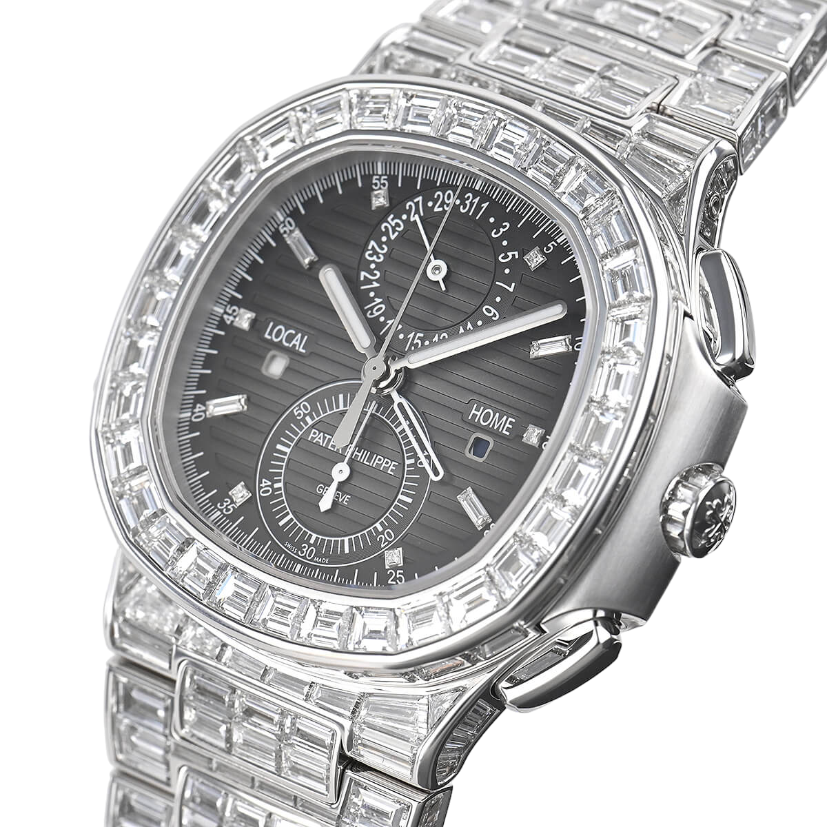 Patek Philippe Nautilus Flyback Chronograph Travel Time 5990/1400G-001 Men/Unisex Self-winding 3