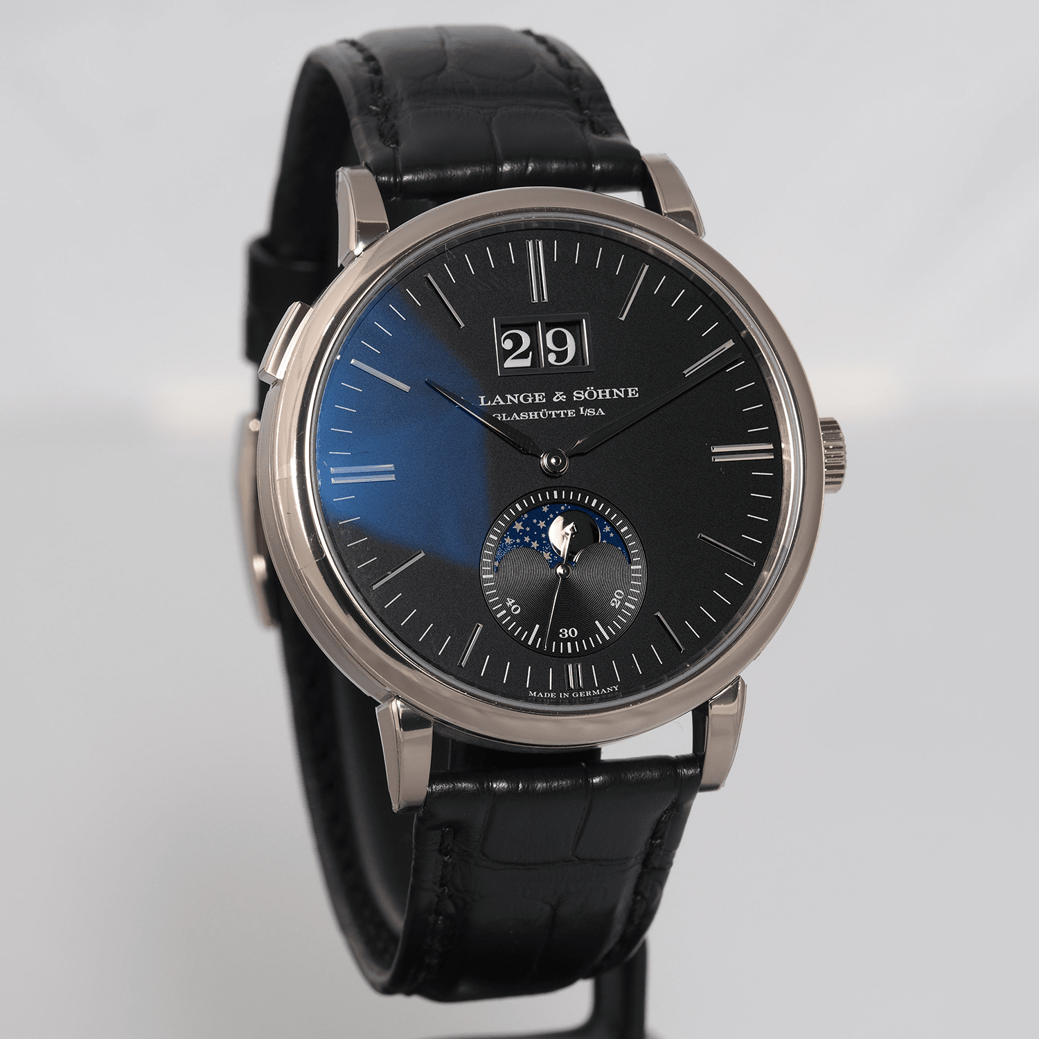 A. Lange & Sohne Saxonia Moonphase 384.029 Men/Unisex Automatic 3