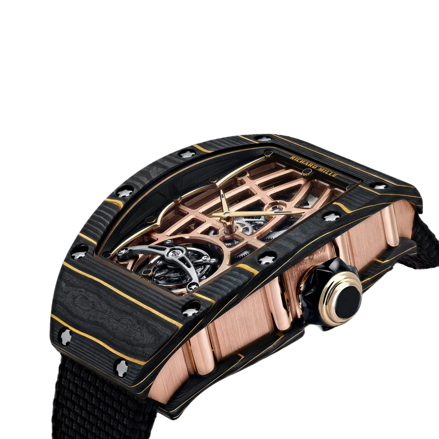 Richard Mille RM74-02 RG CAO Men/Unisex Self-winding Tourbillon 3