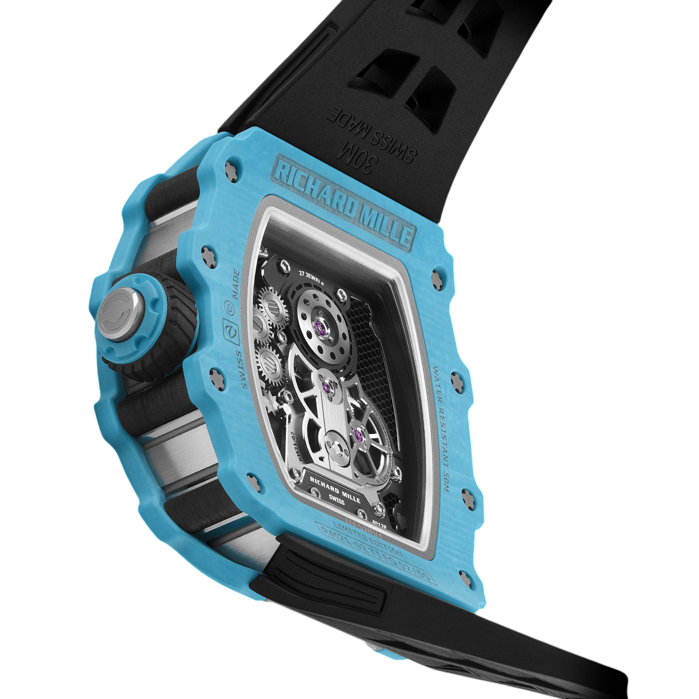 Richard Mille RM21-02 TI FQ Men/Unisex Manual winding Tourbillon 3