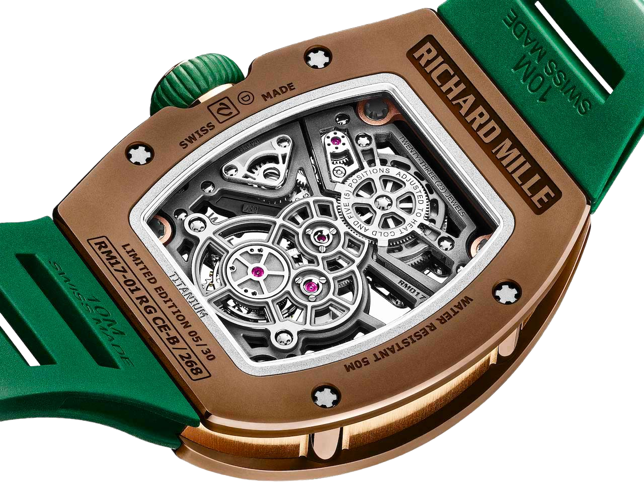 Richard Mille RM17-01 RM17-01 RG CE-B Men/Unisex Manual winding Tourbillon 3