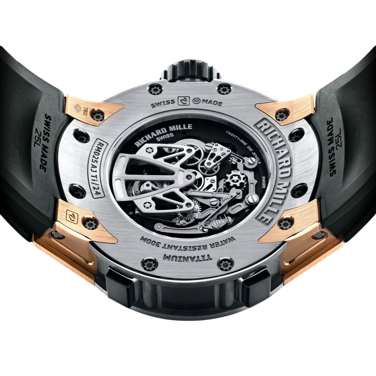 Richard Mille RM025 AJ Ti Men/Unisex Self-winding 3