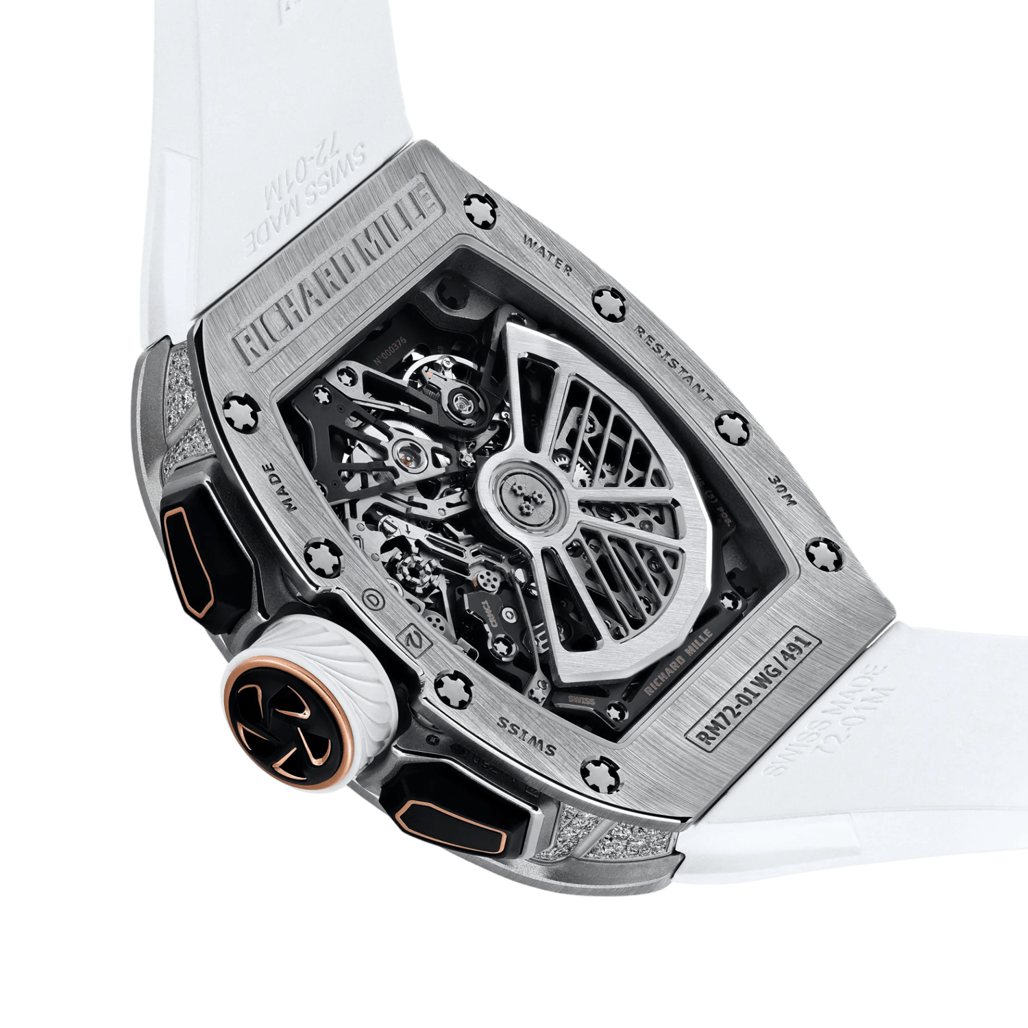 Richard Mille RM72-01 RM72-01 WG SNOW Men/Unisex Self-winding 3