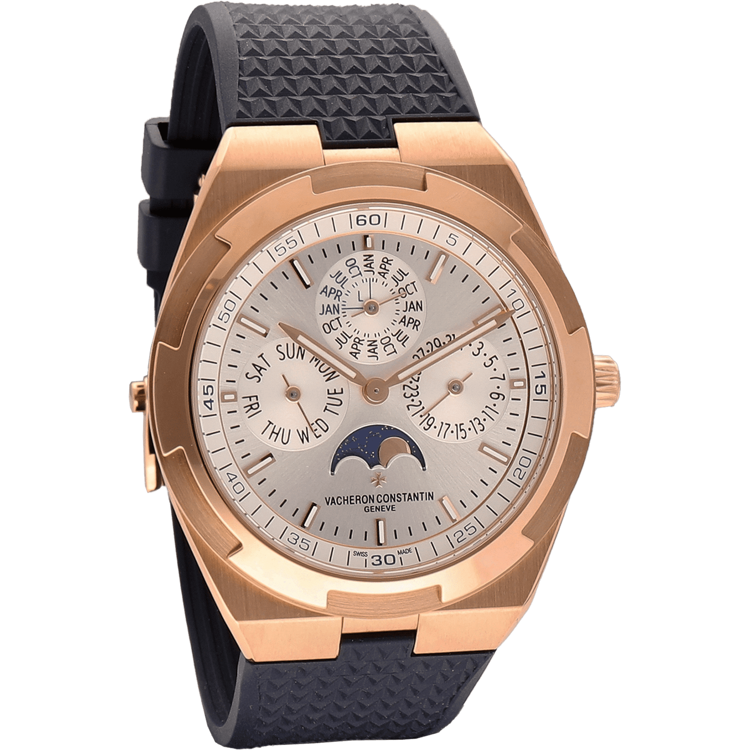 Vacheron Constantin Overseas Perpetual Calendar Ultra-Thin 4300V/000R-B064 Men/Unisex Self-winding 3