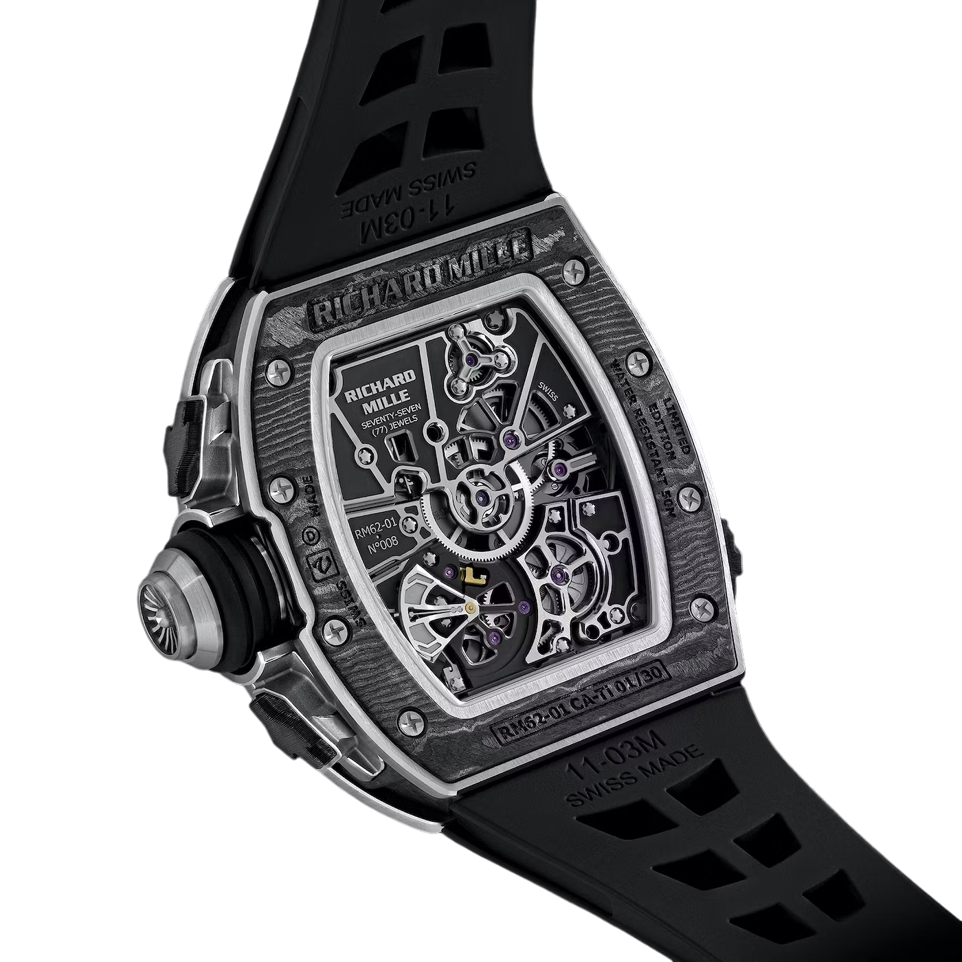 Richard Mille RM62-01 CA Ti Men/Unisex Manual winding Tourbillon 3