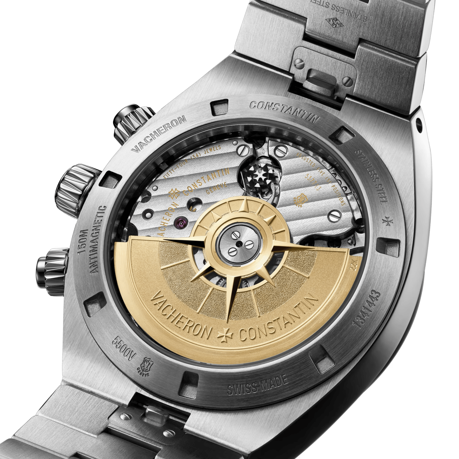 Vacheron Constantin Overseas Chronograph 5500V/110A-B686 Men/Unisex Self-winding 3