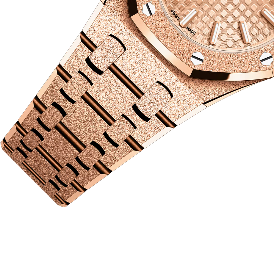 Audemars Piguet Royal Oak Mini Frosted Gold Quartz 67630OR.GG.1312OR.01 Women Quartz 3