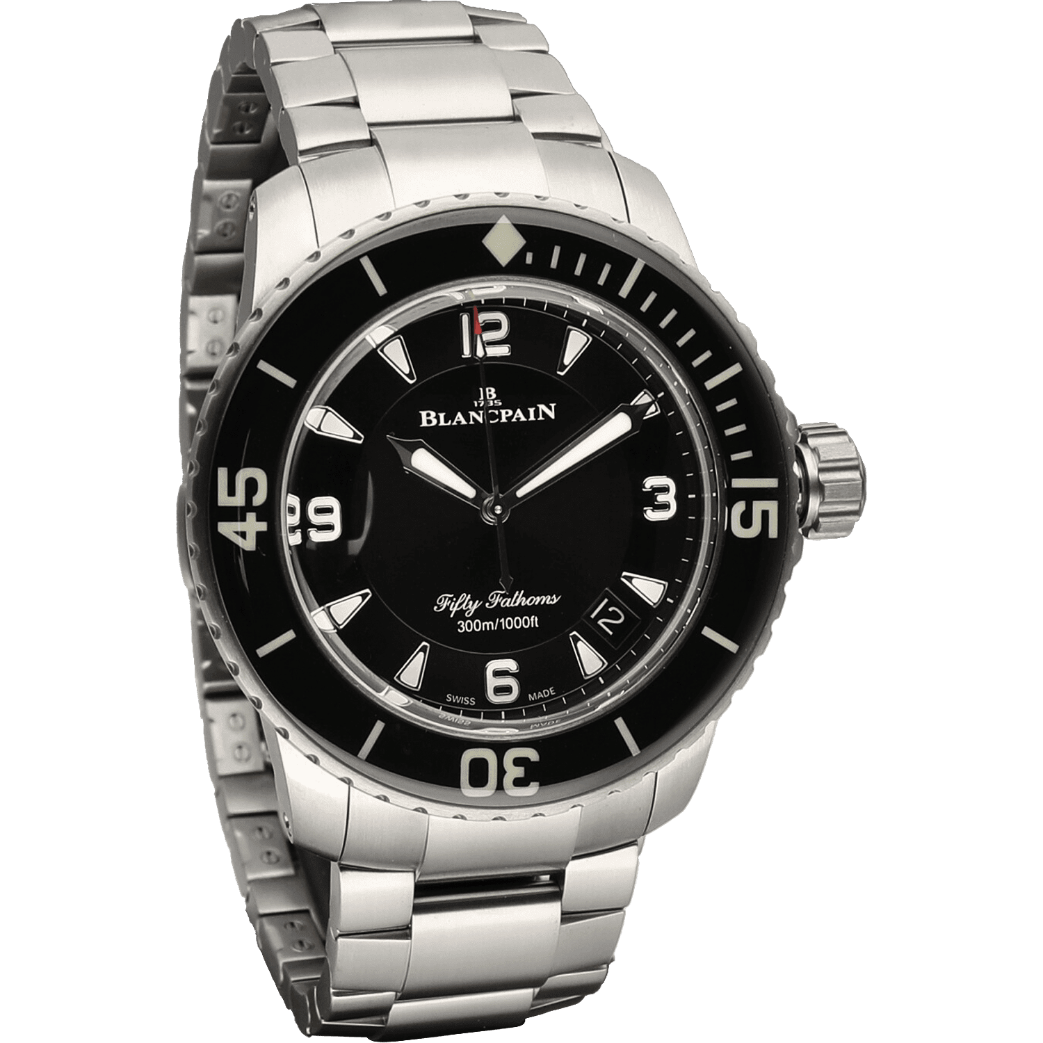 Blancpain Fifty Fathoms 5015-12B30-98B Men/Unisex Automatic 3