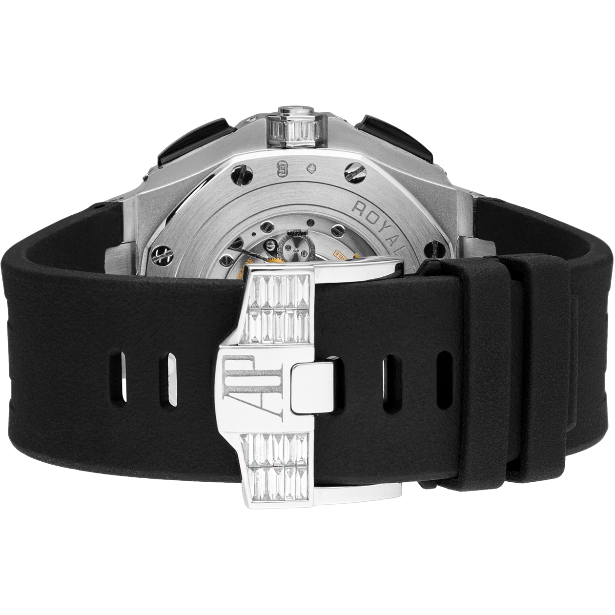 Audemars Piguet Royal Oak Selfwinding Chronograph 26400SO.OO.A002CA.01-CASE-PAVE Men/Unisex Self-winding 3