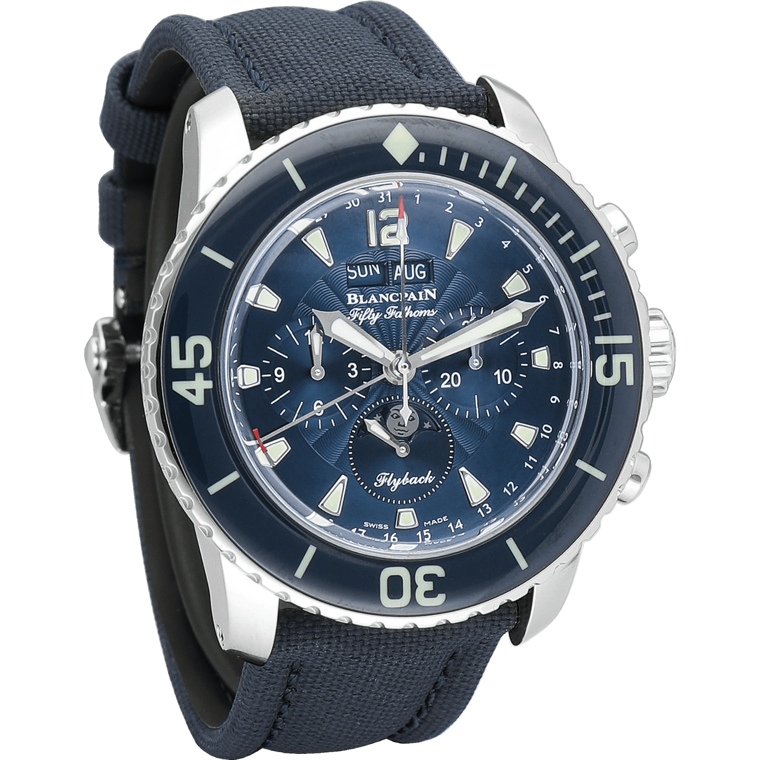 Blancpain Fifty Fathoms Complete Calendar Chronograph Flyback 5066F-1140-52B Men/Unisex Automatic 3