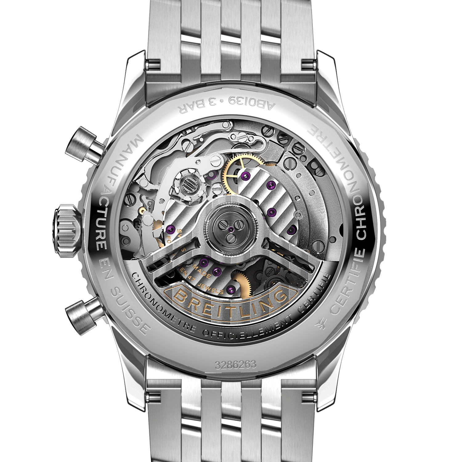 Breitling Navitimer Chronograph AB0139211G1A1 Men/Unisex Automatic 3