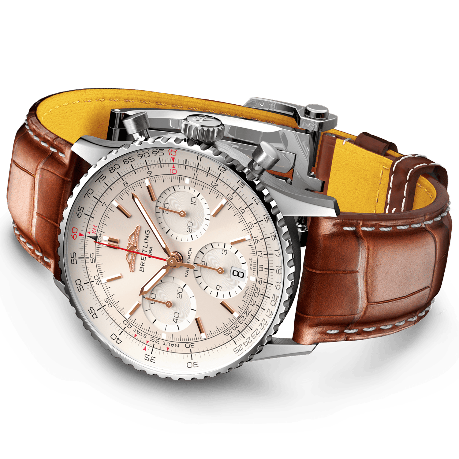 Breitling Navitimer Chronograph AB0139211G1P1 Men/Unisex Automatic 3