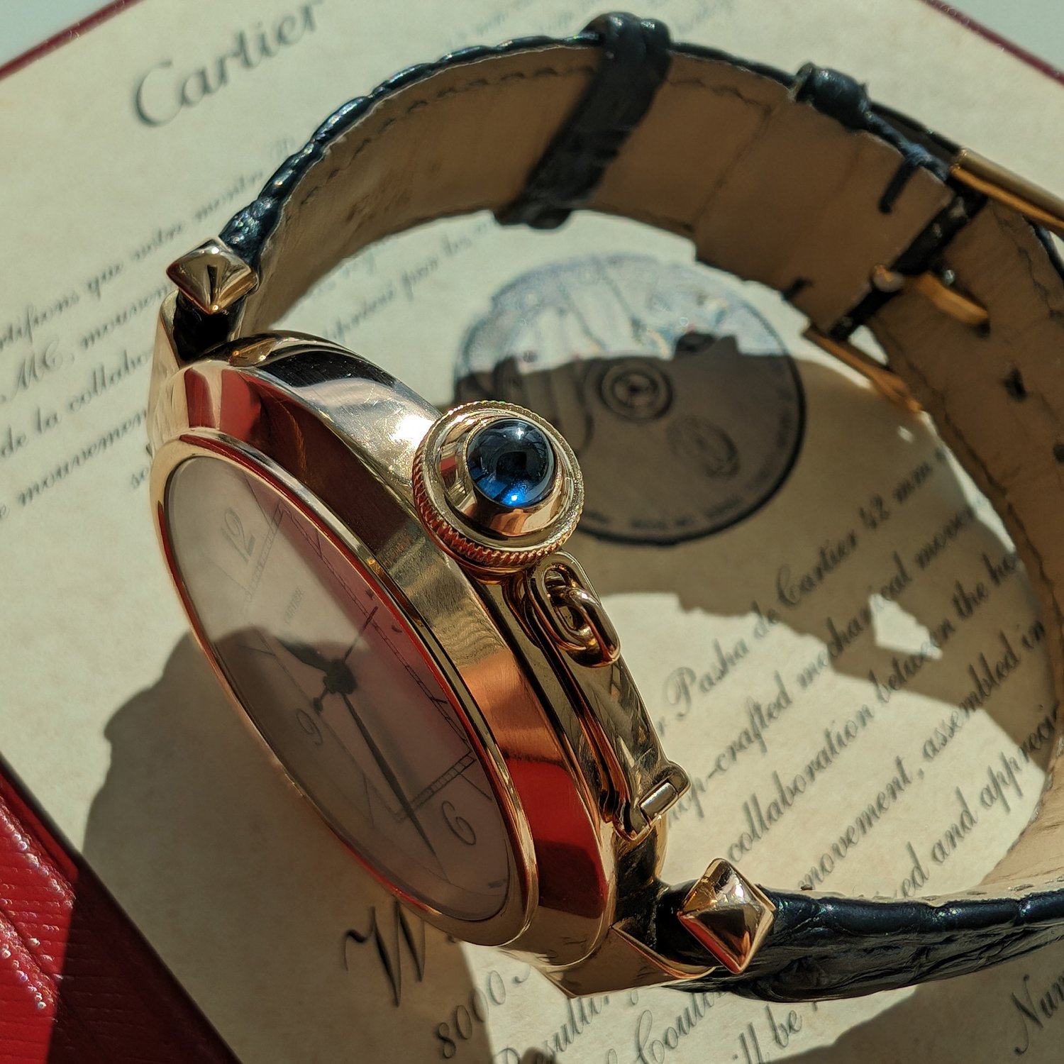 Cartier Pasha 2770 Men/Unisex Self-winding 3