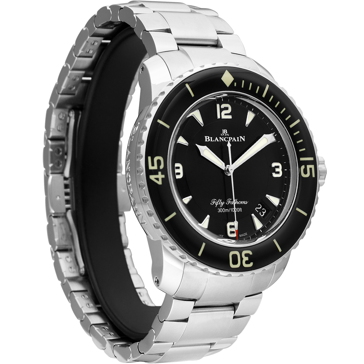 Blancpain Fifty Fathoms 5015-1130-71S Men/Unisex Self-winding 3