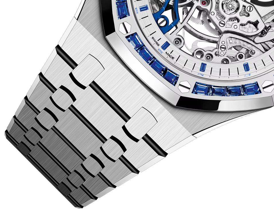 Audemars Piguet Royal Oak Double Balance Wheel Openworked 15412BC.SS.1220BC.02 Men/Unisex Self-winding 3