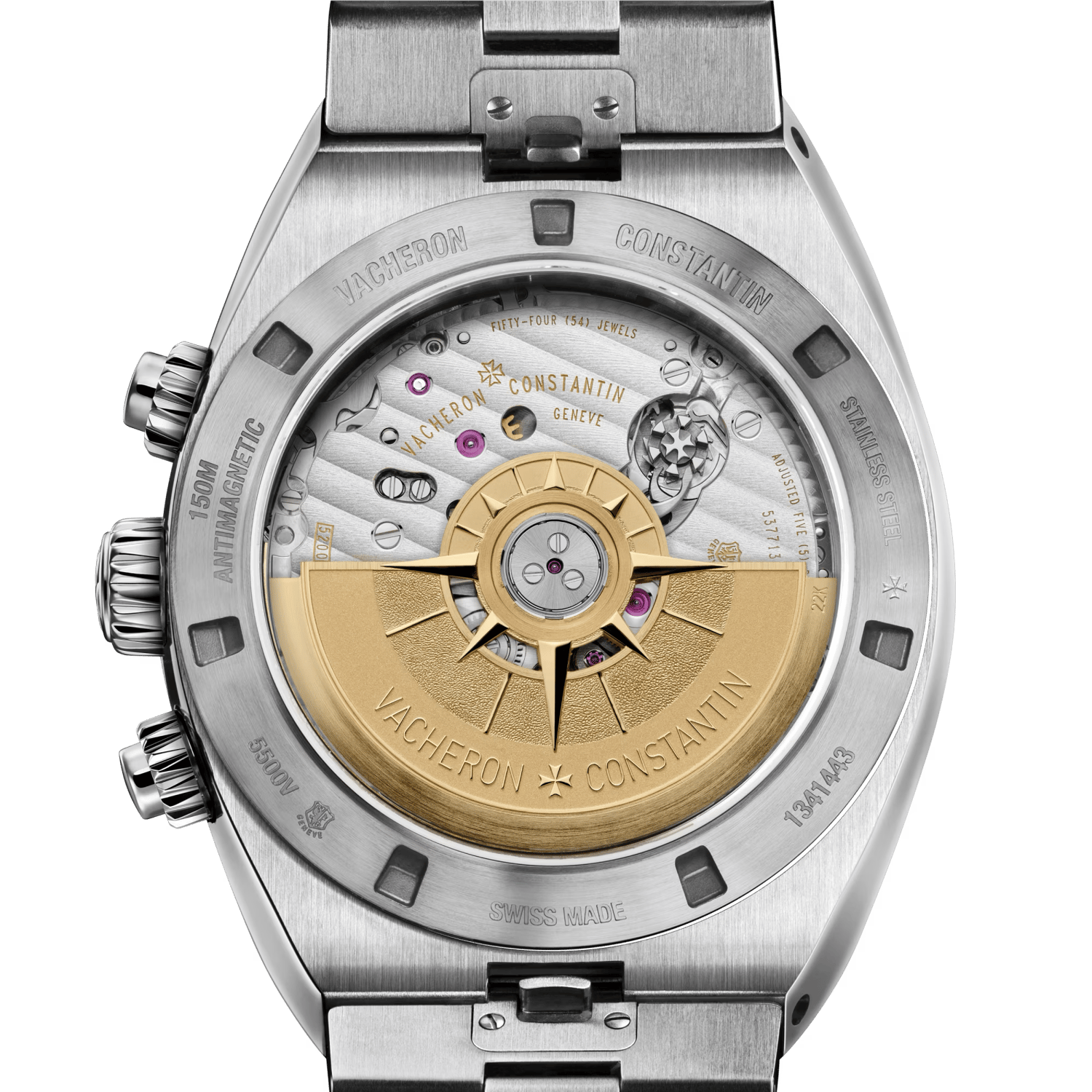 Vacheron Constantin Overseas Chronograph 5500V/110A-B686 Men/Unisex Self-winding 4