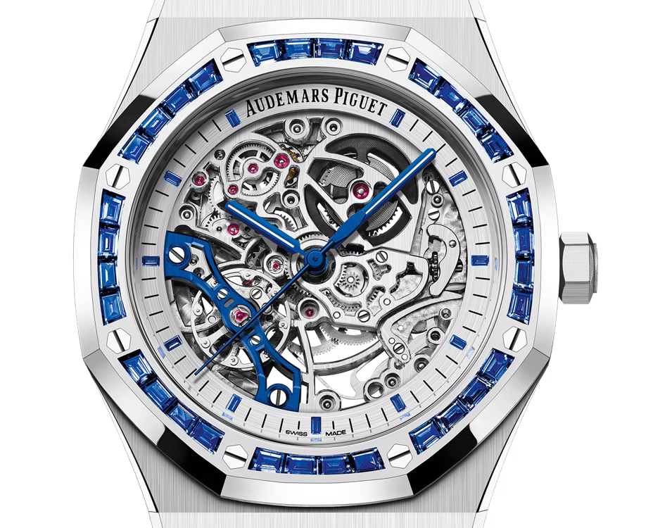 Audemars Piguet Royal Oak Double Balance Wheel Openworked 15412BC.SS.1220BC.02 Men/Unisex Self-winding 4