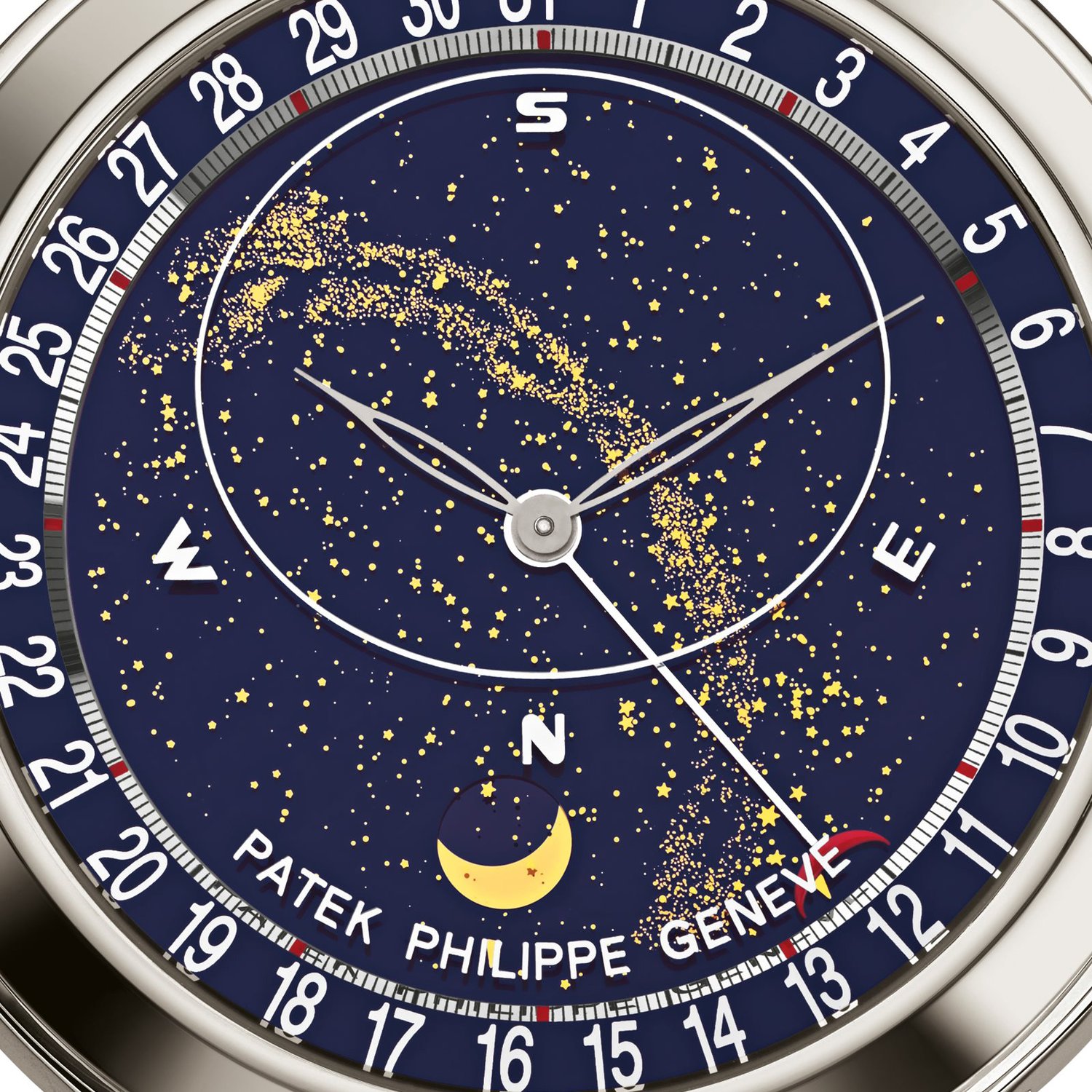 Patek Philippe Grand Complications Celestial Moon Age 6102P-001 Men/Unisex Self-winding 4
