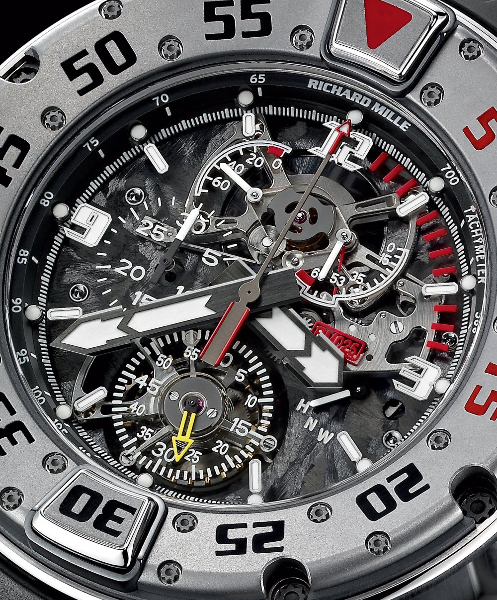 Richard Mille RM025 AJ Ti Men/Unisex Self-winding 4