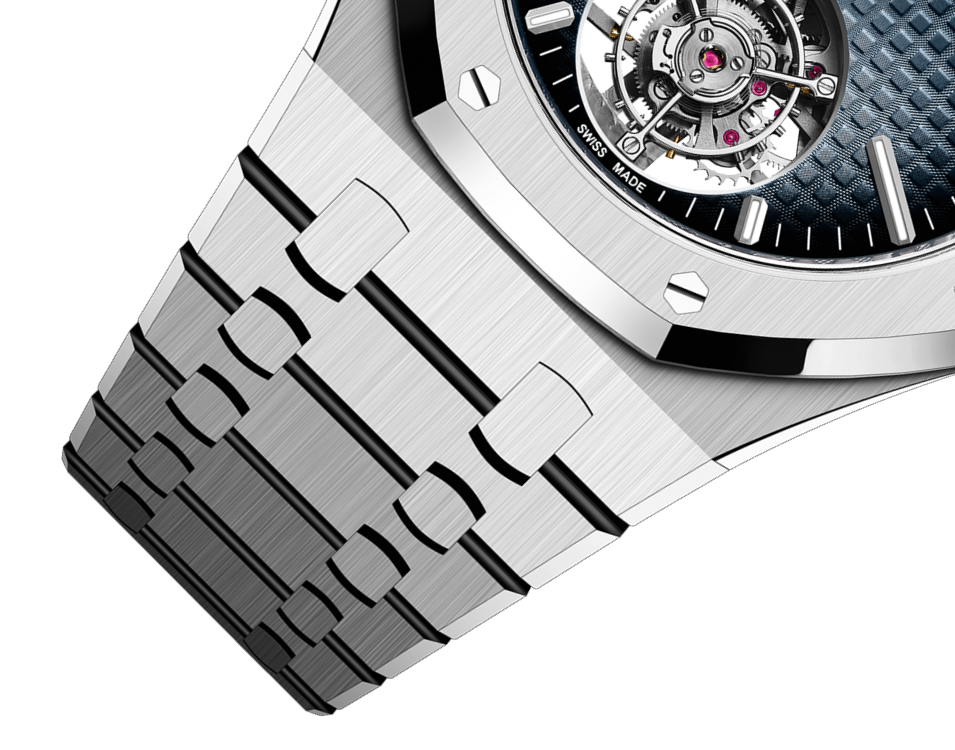 Audemars Piguet Royal Oak Selfwinding Flying Tourbillon 26730ST.OO.1320ST.02 Men/Unisex Self-winding Tourbillon 4