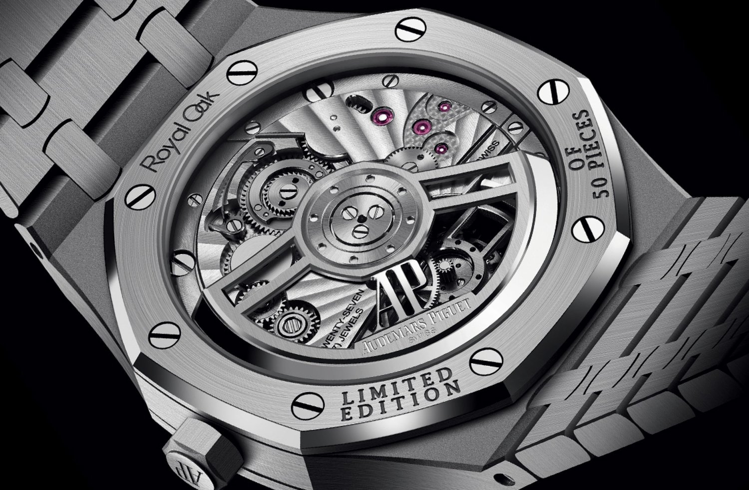 Audemars Piguet Royal Oak Selfwinding Flying Tourbillon 26534TI.OO.1220TI.01 Men/Unisex Self-winding Tourbillon 4