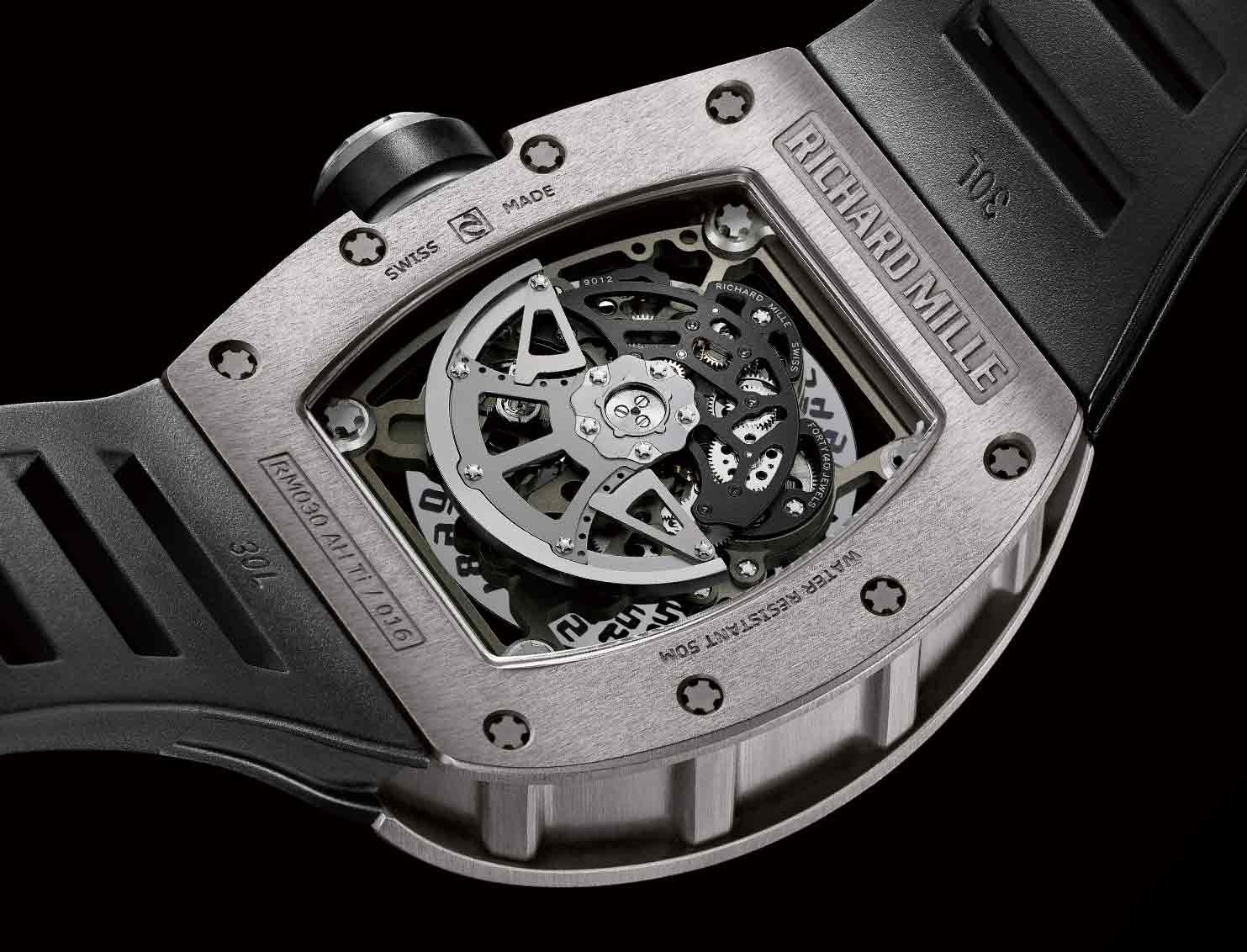 Richard Mille RM030 RG RM030 RH Ti Men/Unisex Self-winding 4