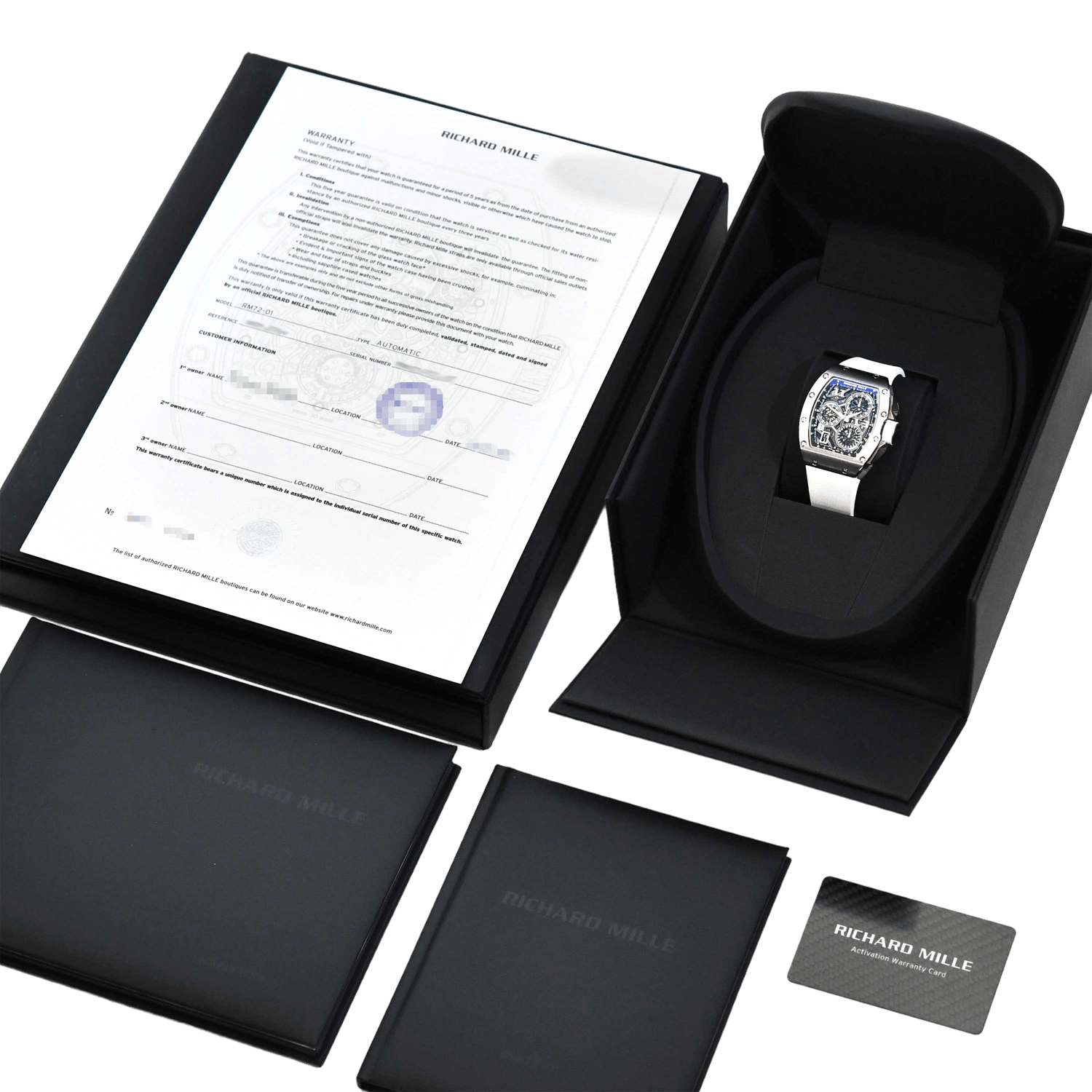 Richard Mille RM72-01 RM72-01TI Men/Unisex Self-winding 4