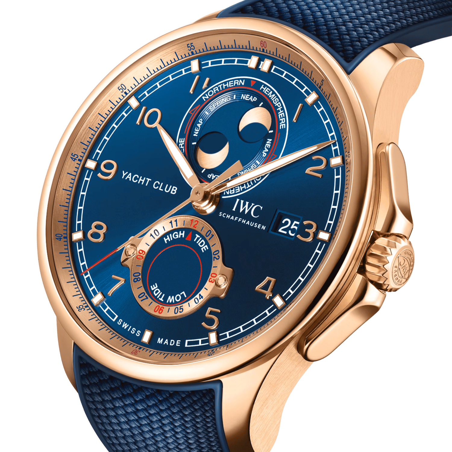 IWC Portugieser Yacht Club Moon & Tide IW344001 Men/Unisex Self-winding 5