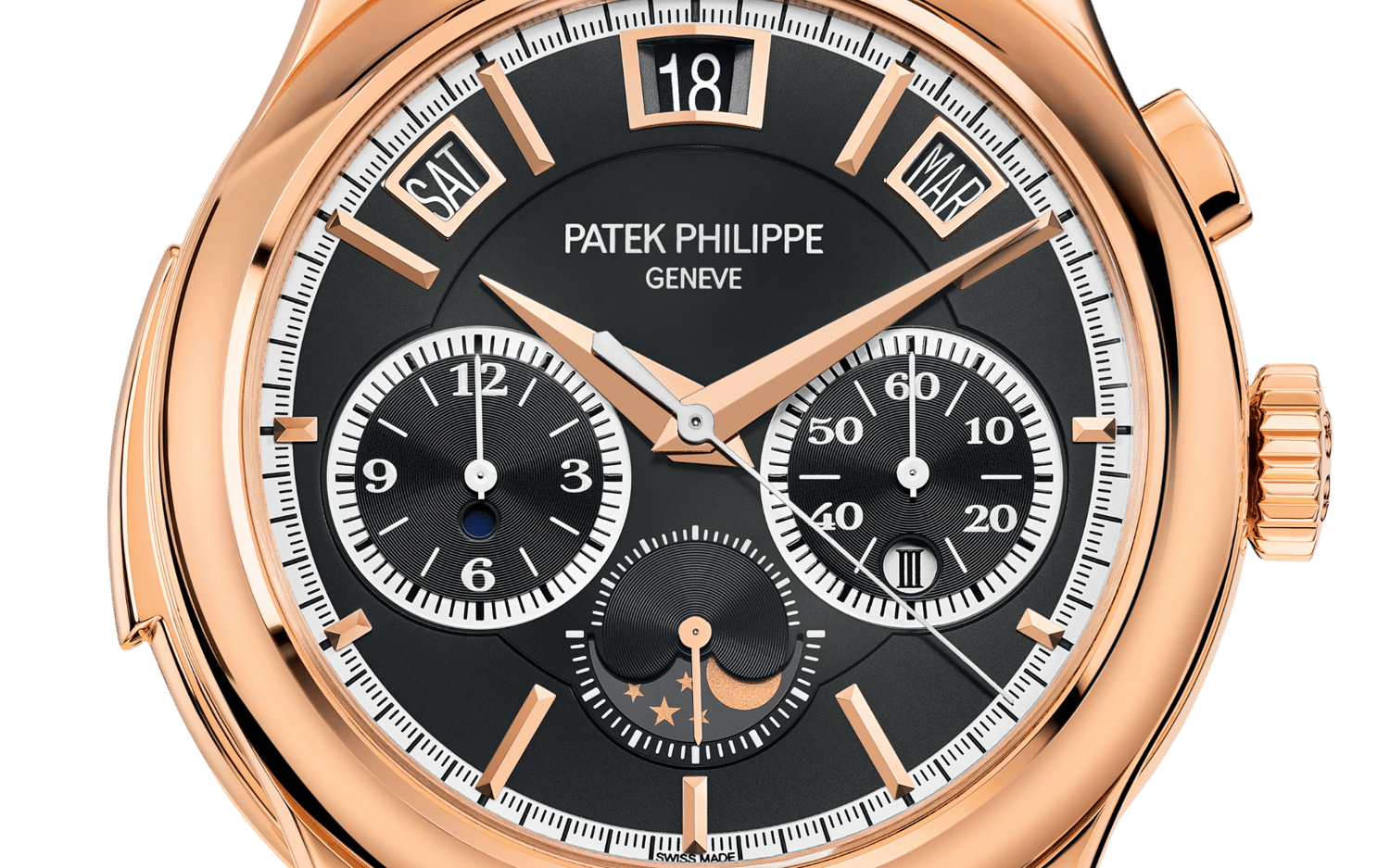 Patek Philippe Grand Complications Minute Repeater Chronograph Perpetual Calendar 5208R-001 Men/Unisex Self-winding 5