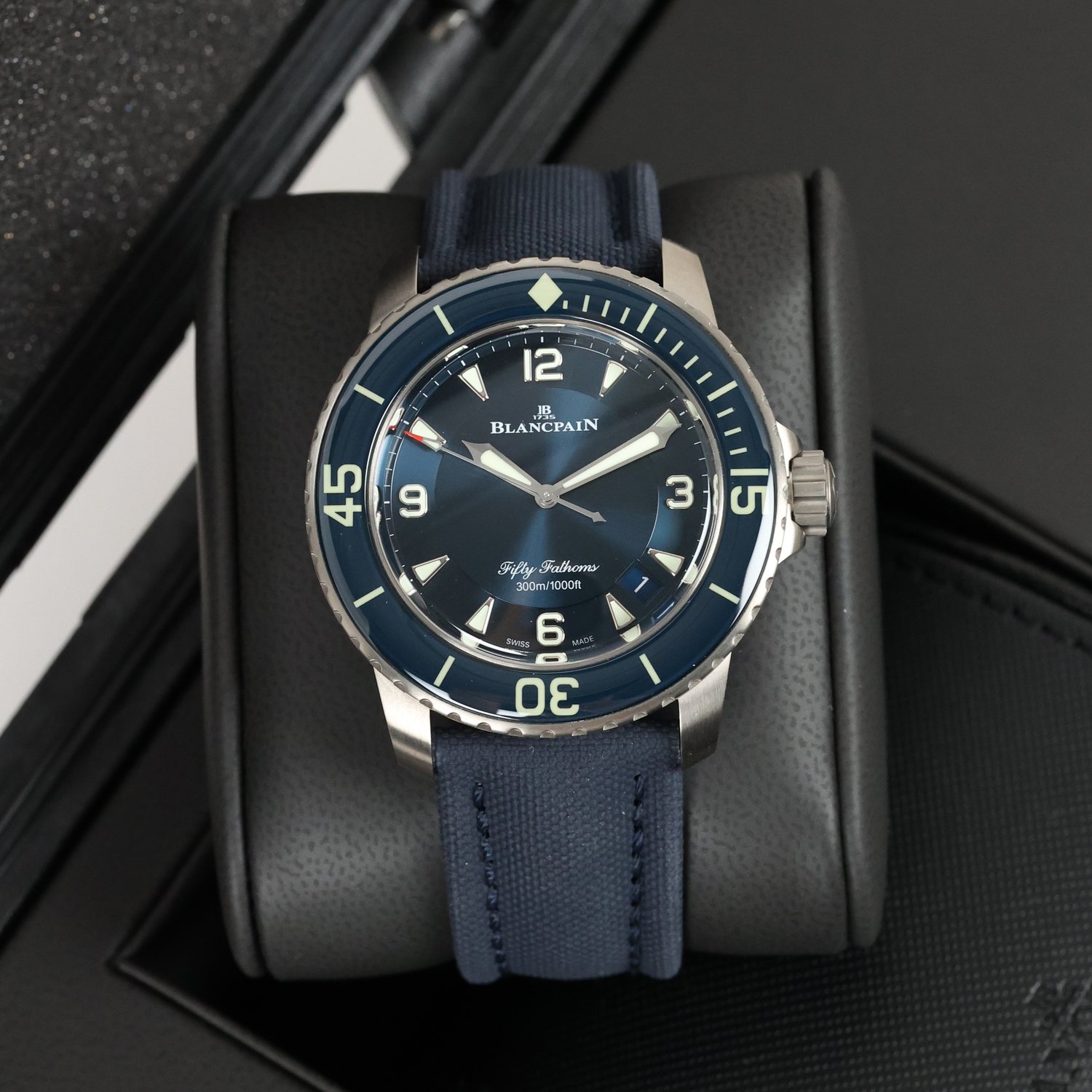 Blancpain Fifty Fathoms 5015-12B40-O52A Men/Unisex Self-winding 5