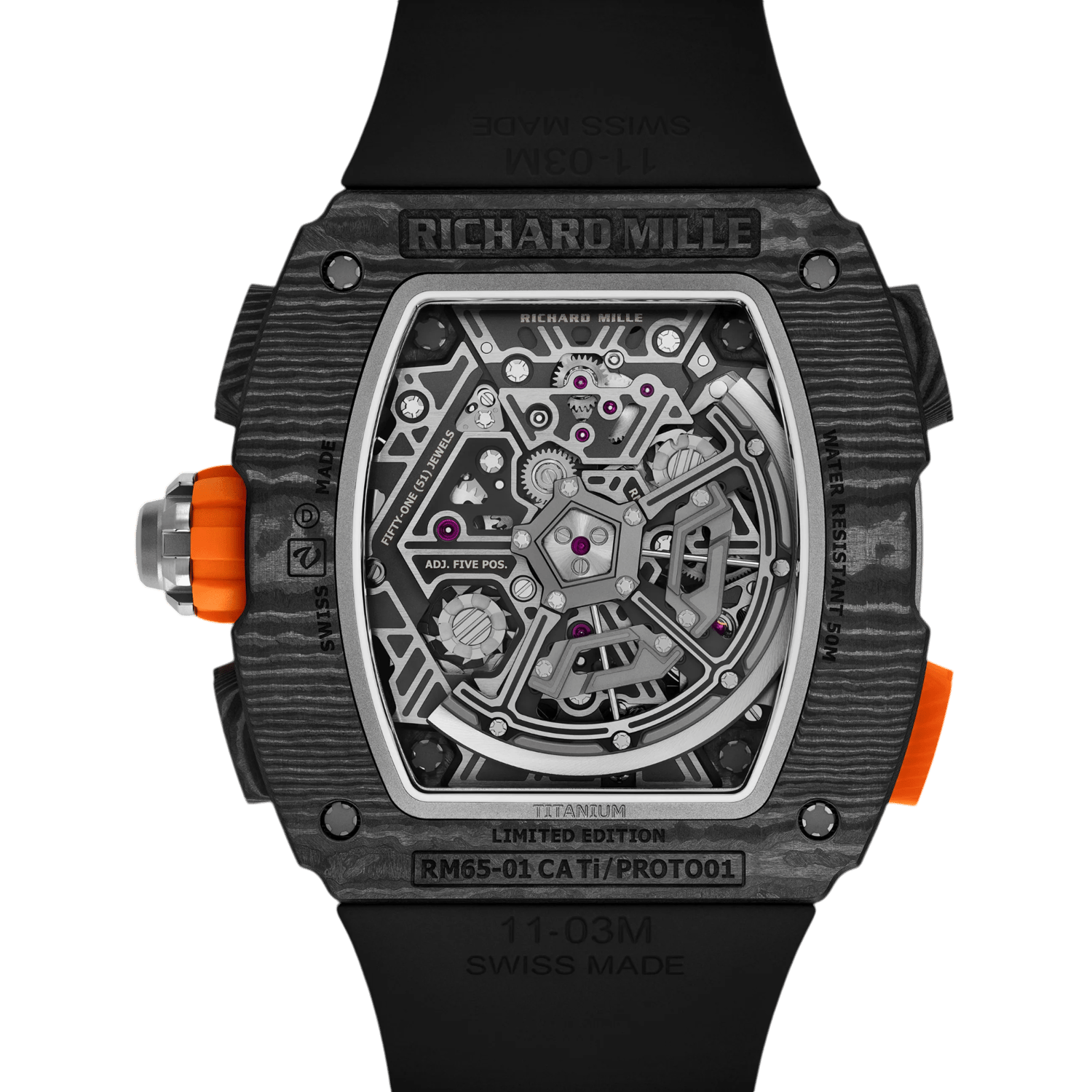 Richard Mille RM65-01 RM65-01 McLaren W1 Men/Unisex Self-winding 5