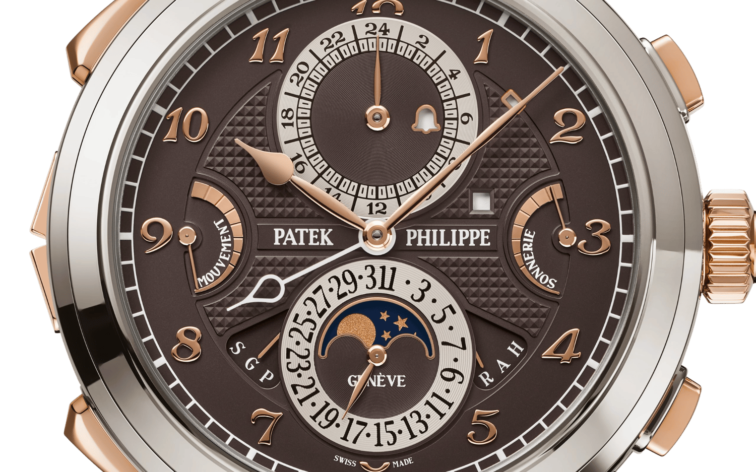 Patek Philippe Grand Complications GrandMaster Chime 6300GR-001 Men/Unisex Manual winding 5