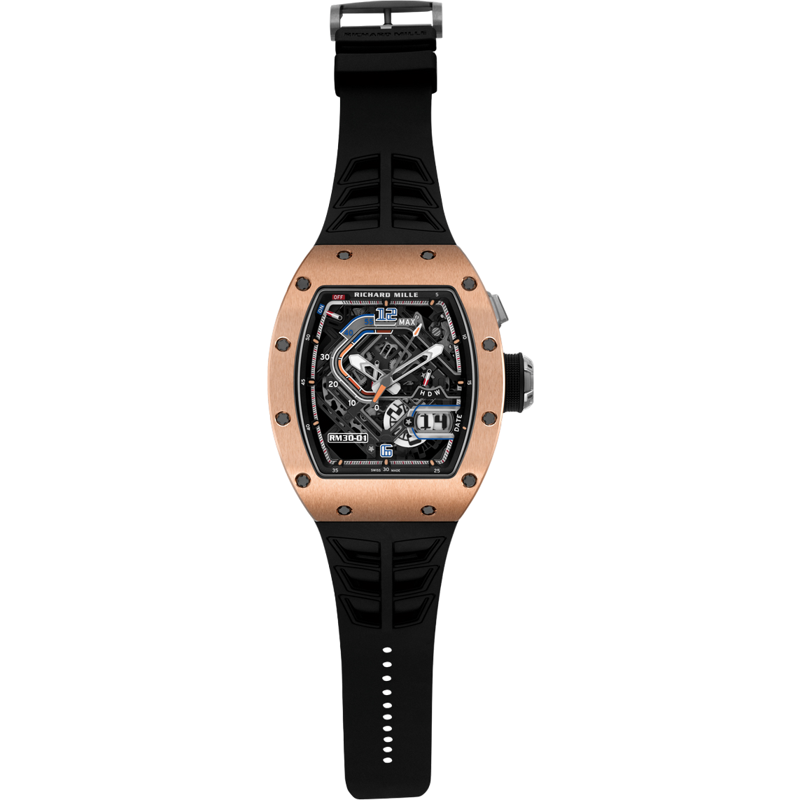 Richard Mille RM30-01 Ti RG Men/Unisex Self-winding 5