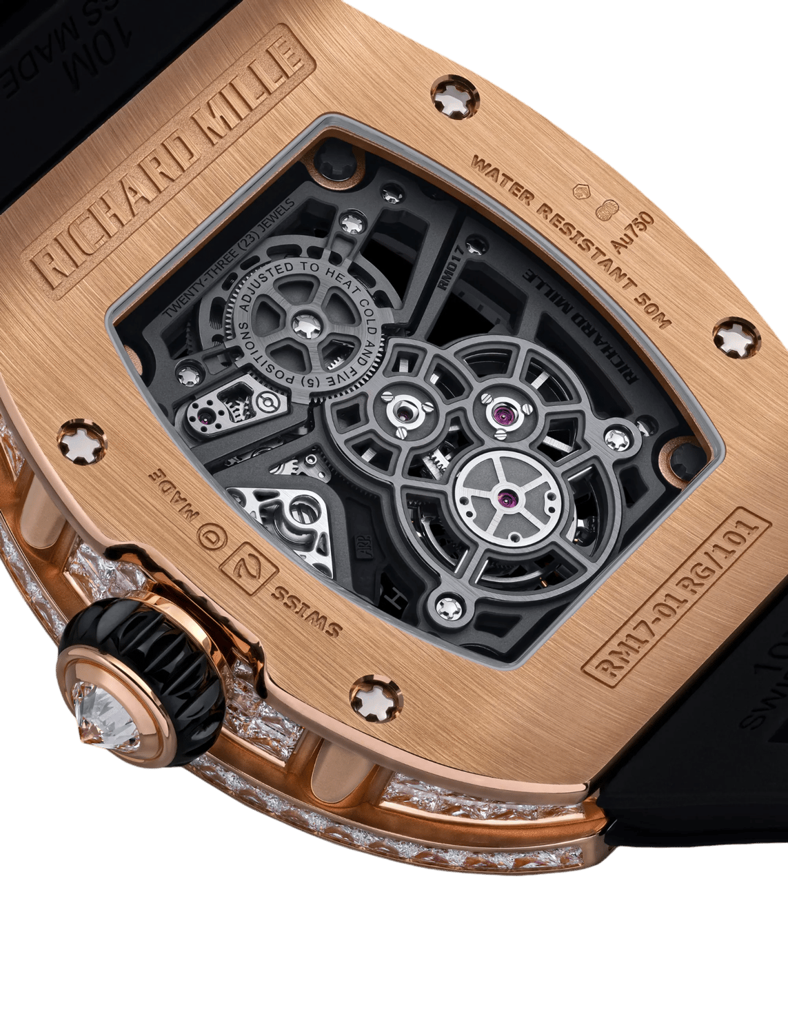 Richard Mille RM17-01 RG Men/Unisex Manual winding Tourbillon 5