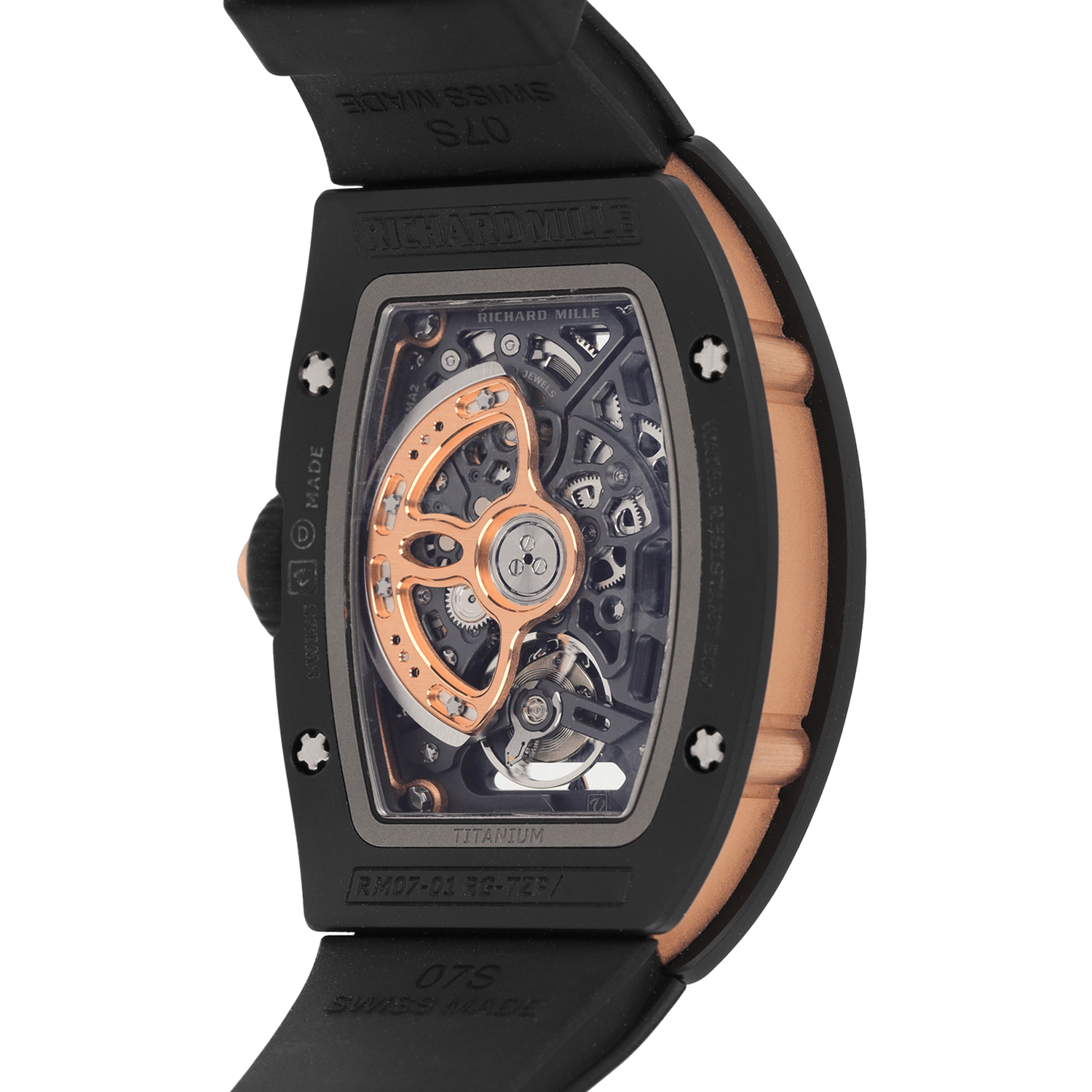 Richard Mille RM07-01 RM07-01 RG TZP ONYX Women Self-winding 5